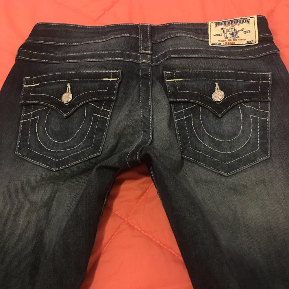 Original true religion jeans with sparkle buttons